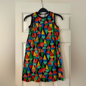 Hanna Andersson Print Sleeveless Tank Top Dress, size 10